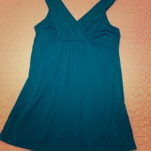 Teal tank top